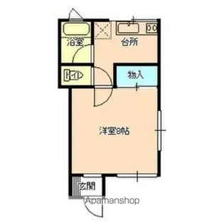 SK紅文 B棟【101号室】の間取り