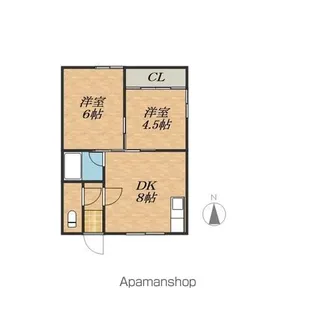 シャルム17条【1階】の間取り