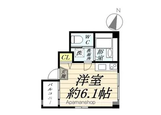 F・E大口【2階】の間取り