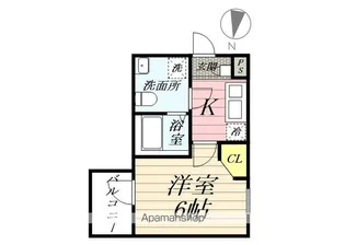ブルックリンヒルズ【3階】の間取り