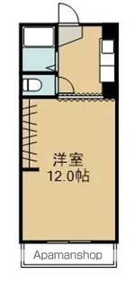 アルフォンス清水弐番館【205号室】の間取り