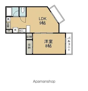 宮千代アヴェニュー【5階】の間取り