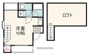 リバティ南安倍【2階】の間取り