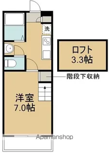 アスコット原町4丁目【1階】の間取り