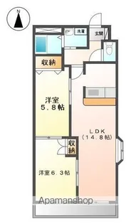 グラン エル【3階】の間取り