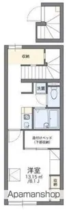 レオパレスハイライフ【201号室】の間取り
