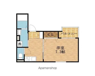 (仮称)PROSPER COURT 緑橋【203号室】の間取り