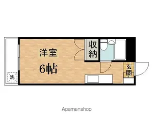 シャトル井上【101号室】の間取り