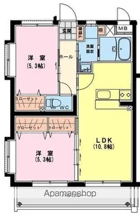 グッドウィル彩【1階】の間取り