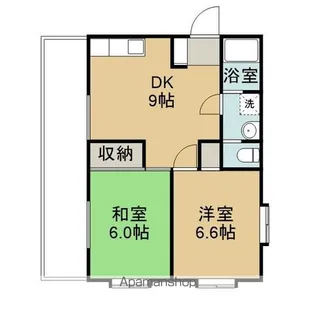 千葉県市川市富浜3丁目【マンション】の間取り