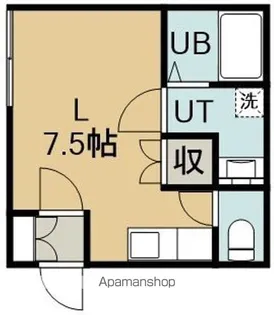 サクセス戸倉【203号室】の間取り