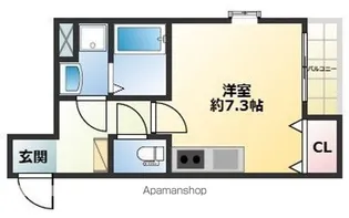 グランドセントラル香椎【1階】の間取り