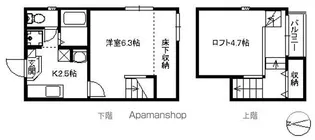 POLARIS CITY I【1階】の間取り