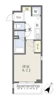 TraValore高宮【4階】の間取り