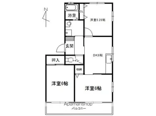 サクラハイム【2階】の間取り