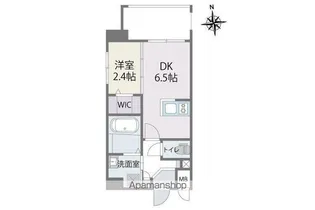 アルティザ箱崎駅前【5階】の間取り