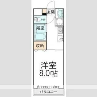 キャトルメゾン【2階】の間取り