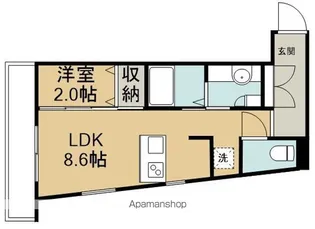 bon ville【1階】の間取り