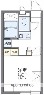 レオパレスホークヒルズⅡ【2階】の間取り