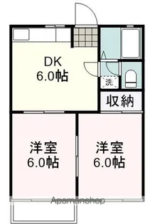 フォーブル丸子【201号室】の間取り