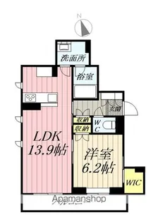 アルコーブ51【301号室】の間取り