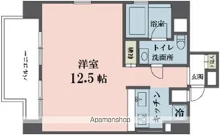 アムス四谷三丁目【5階】の間取り