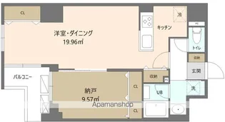 REFRAME5早稲田【3階】の間取り