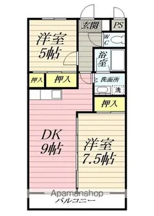 NKYフラット【3階】の間取り