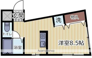 KK&Sビル【201号室】の間取り