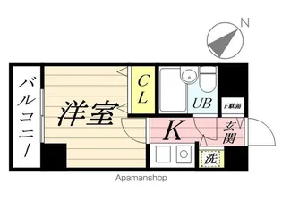 日興パレス川崎【206号室】の間取り