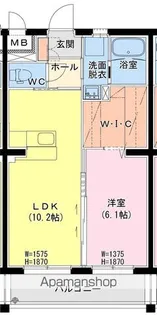 デイライトヒルズ【4階】の間取り