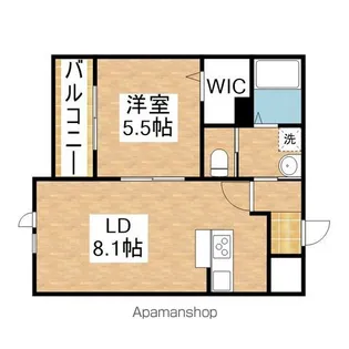 Evergarden千種II【3階】の間取り
