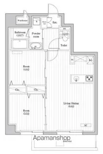 アーバンパーク志村坂上【301号室】の間取り