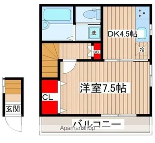 プレミール【2階】の間取り