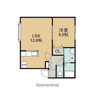 コーポフレンド【203号室】の間取り
