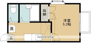 アーバン台原【201号室】の間取り