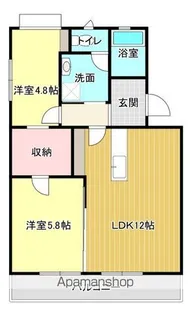 スカイキングⅢ【3階】の間取り
