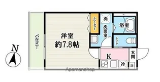 ルセスK【1階】の間取り