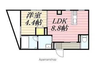 LYK神明町【4階】の間取り
