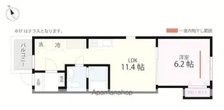 QUIETCRAB HOUSE TOGETHER 港南中央(仮)【2階】の間取り
