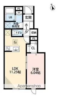 東京都杉並区本天沼2丁目【アパート】の間取り