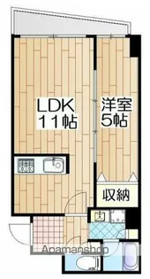 ヨコハマベイダイアモンドストリーム【2階】の間取り