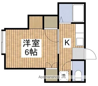 ハイツ松鷹【2階】の間取り