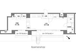 カスタリアお茶の水【7階】の間取り