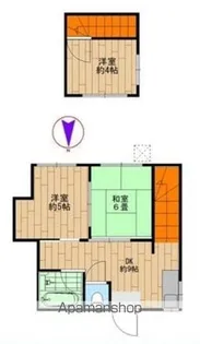 さくらハイム【106号室】の間取り