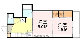 シャングリラ小田原【4階】の間取り