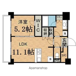 パレステージ聖蹟桜ヶ丘Ⅱ【5階】の間取り