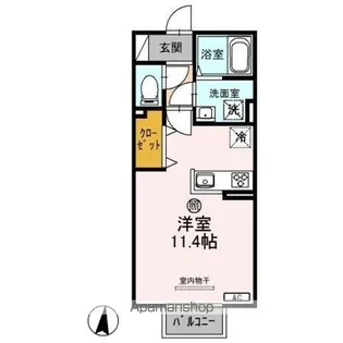 アヴァンセ【2階】の間取り