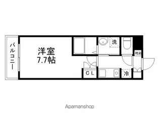 メイン23【107号室】の間取り