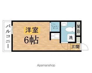 エトワール暁町【108号室】の間取り